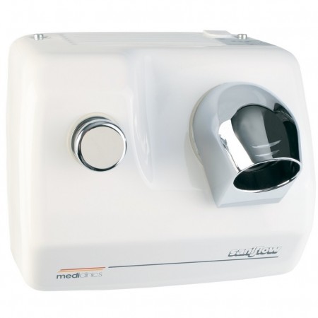 Uscator de par alb SANIFLOW Mediclinics  actionare cu buton